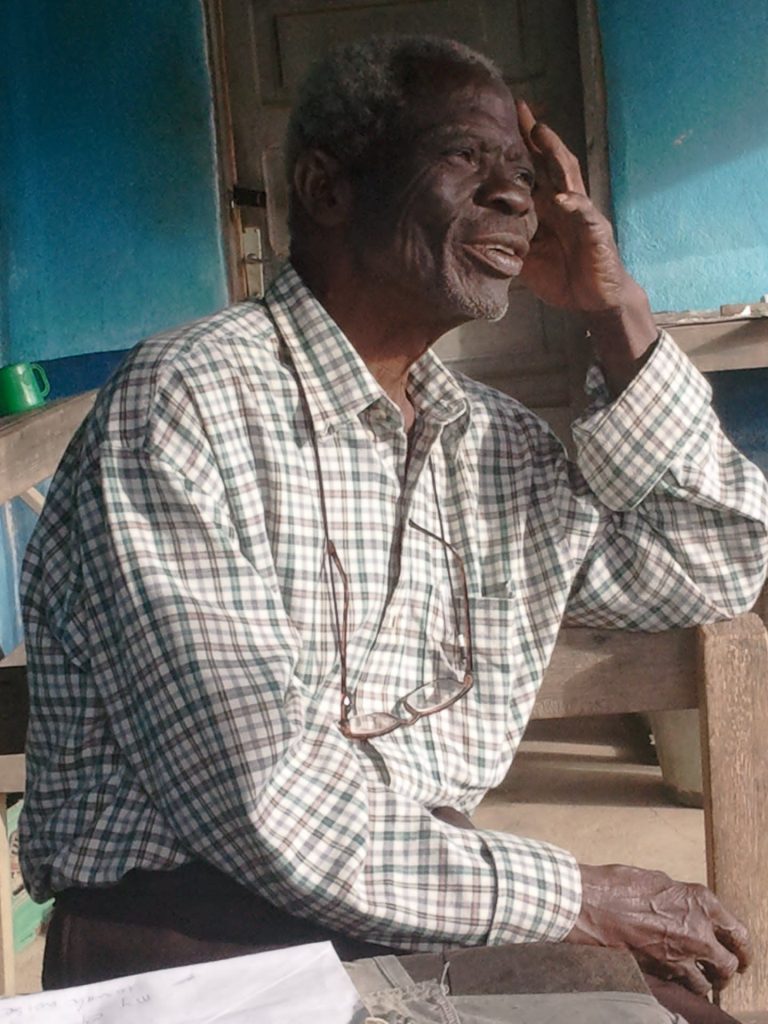 Dabwe Wiah, founder of Damiefa School and Dabwe Town, Liberia