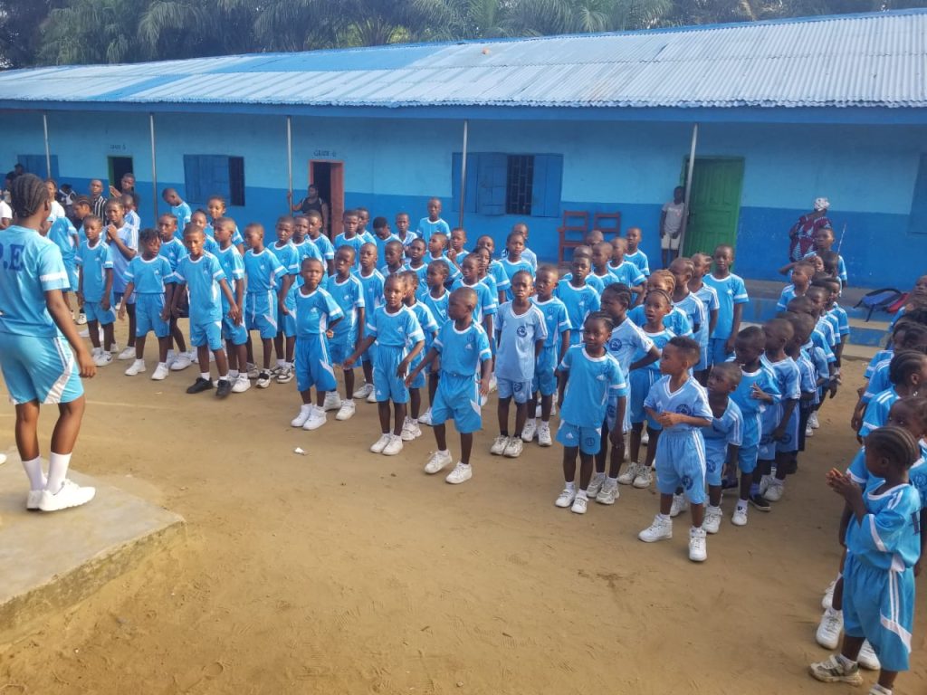 Students at Damiefa School