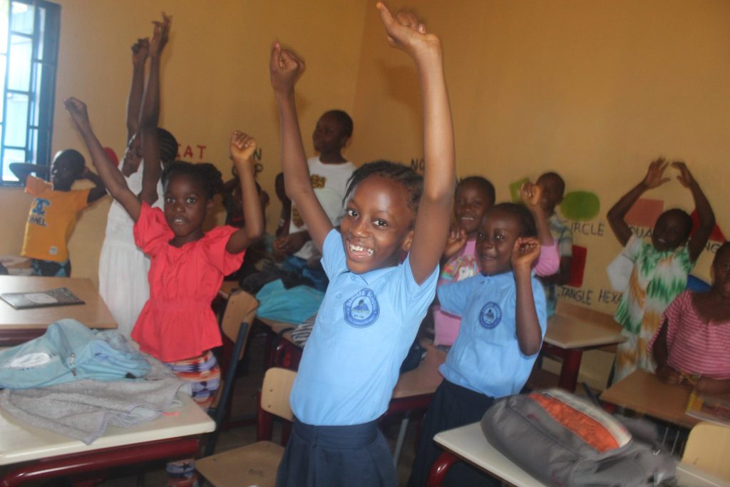 Children at Damiefa School